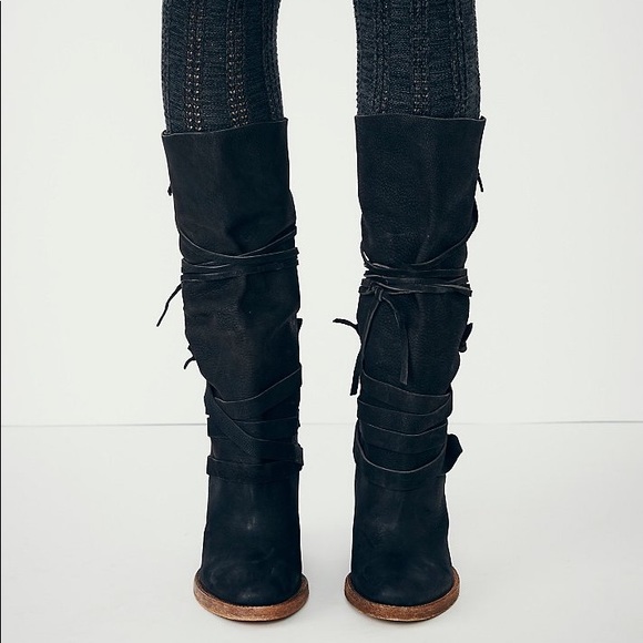 Free People Shoes - FREE PEOPLE Royal Rush Wrap Boots $468 (NWB)